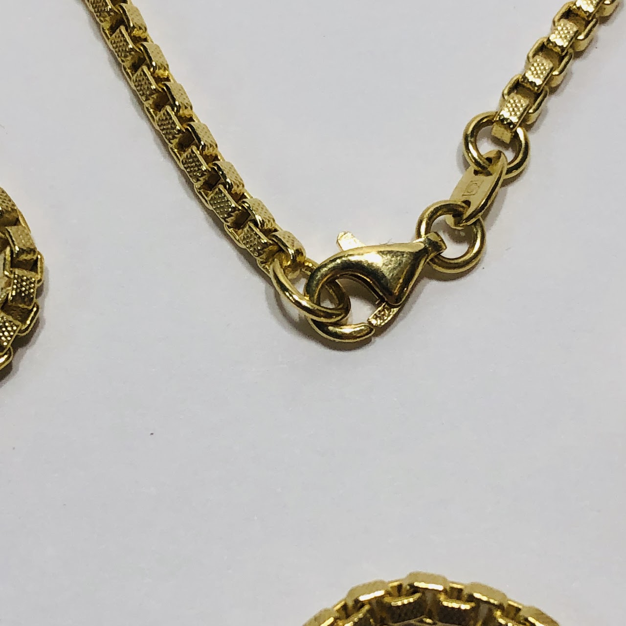 14K Box Chain Necklace