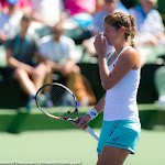 INDIAN WELLS, UNITED STATES - MARCH 10 : Julia Gu00f6rges in action at the 2016 BNP Paribas Open