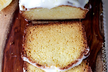 Lemon Bread with Cream Cheese Lemon Glaze