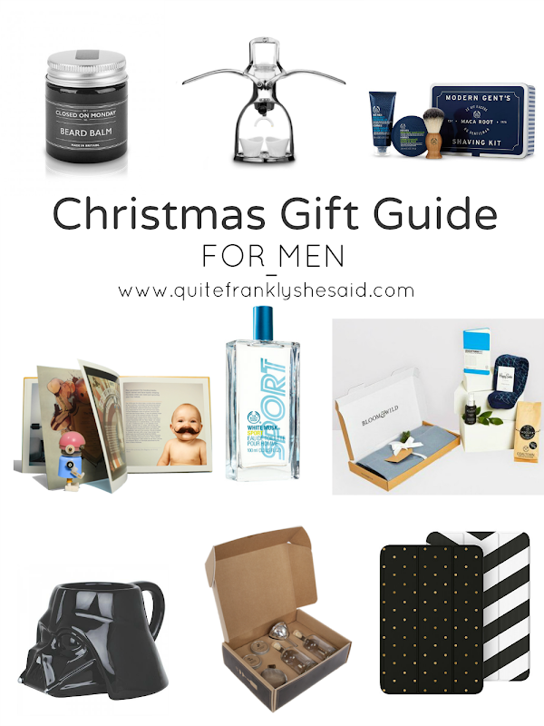 christmas gift guide for men