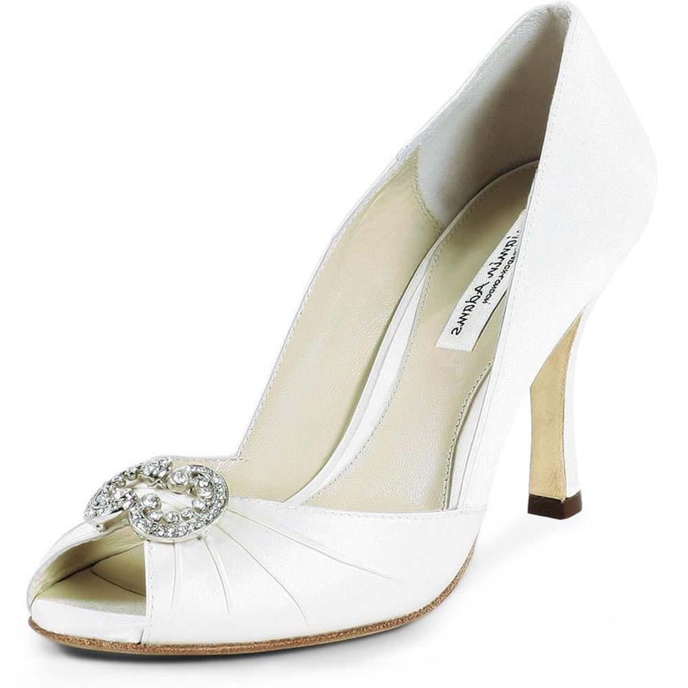 Wilmide's blog: Satin and Lace Wedding Shoes,