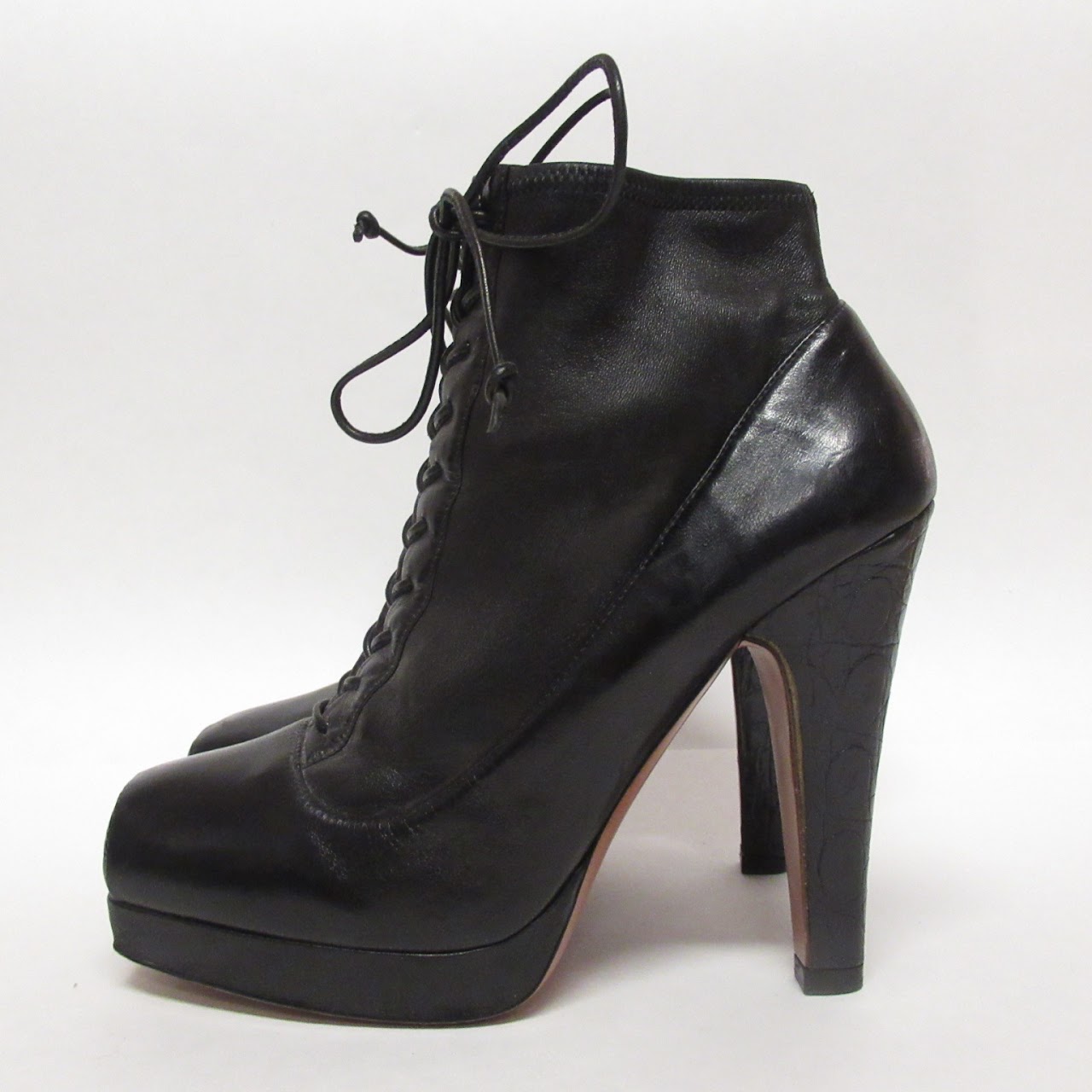 Alaïa Platform Booties