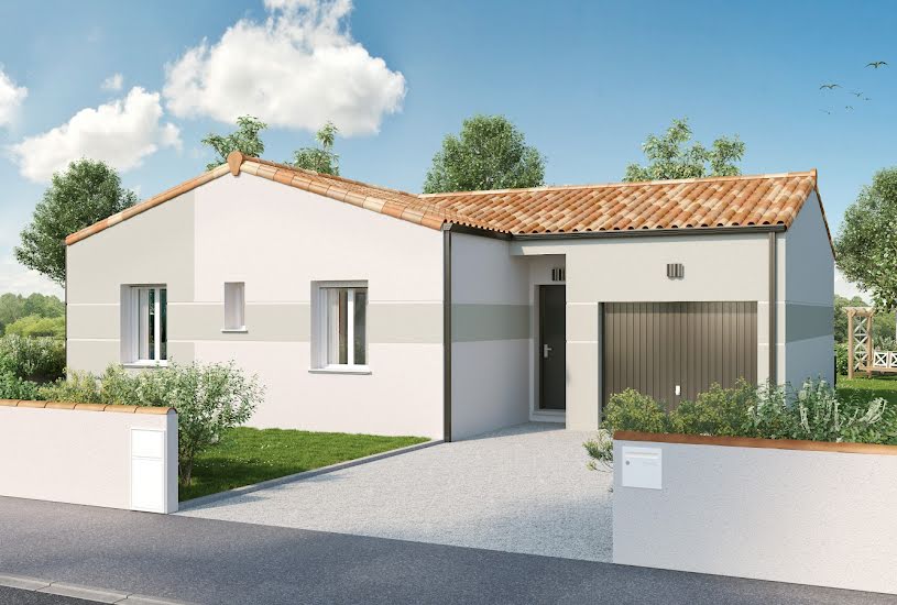  Vente Terrain + Maison - Terrain : 355m² - Maison : 76m² à Saint-Christophe-du-Ligneron (85670) 