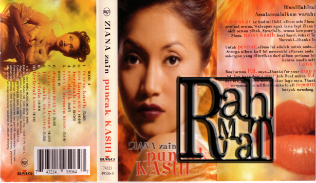 ZIANA ZAIN – PUNCAK KASIH (1997)  Nostalgia Lagu-Lagu Melayu