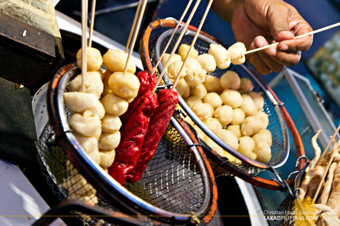 Street Food Outside San Carlos Borromeo Cathedral