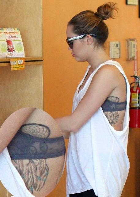 Miley Cyrus Tattoos