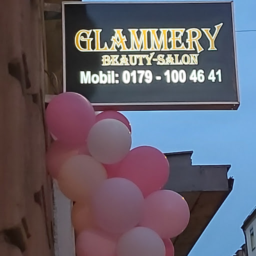 Glammery beauty salon logo