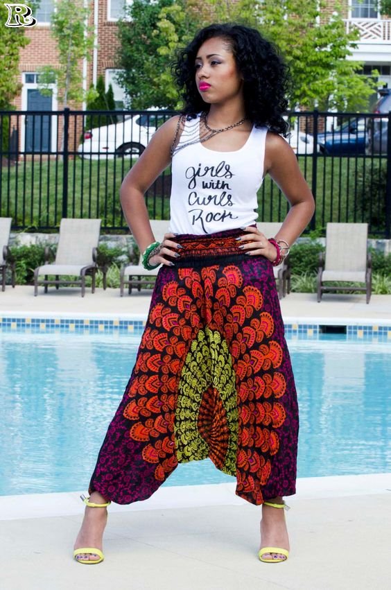 Top 23 African Harem Pants Styles - Reny styles