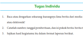 Kunci Jawaban Bahasa Indonesia Kelas 8 Tugas Individu Halaman 6 Bab 1 Ilmu Edukasi