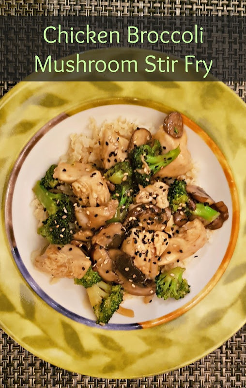 Chicken Broccoli Mushroom Stir Fry