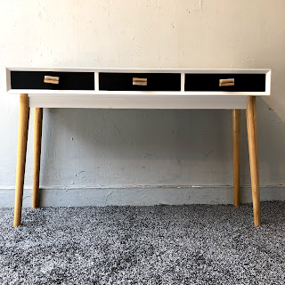 Three Drawer Console