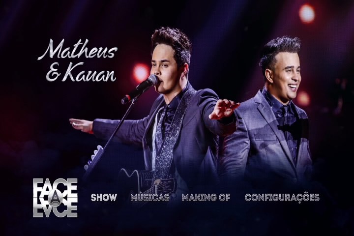 Matheus & Kauan Face a Face DVD-R RBhFPHn