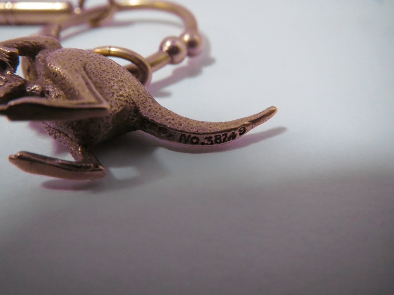 Cartier 14k Kangaroo Keychain