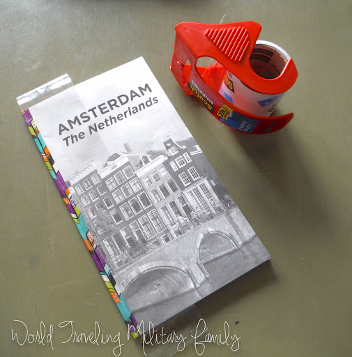 Travel Book Hack - DIY Portable Travel Guides - World Traveling Military  Family