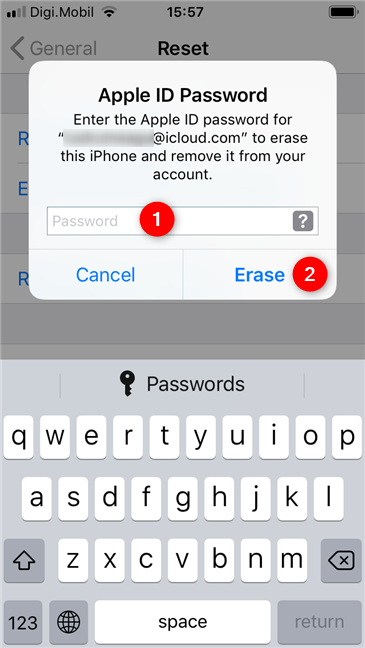 La password dell'ID Apple è richiesta da iOS