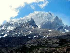 Normally this peak is covered by clouds. We were lucky.