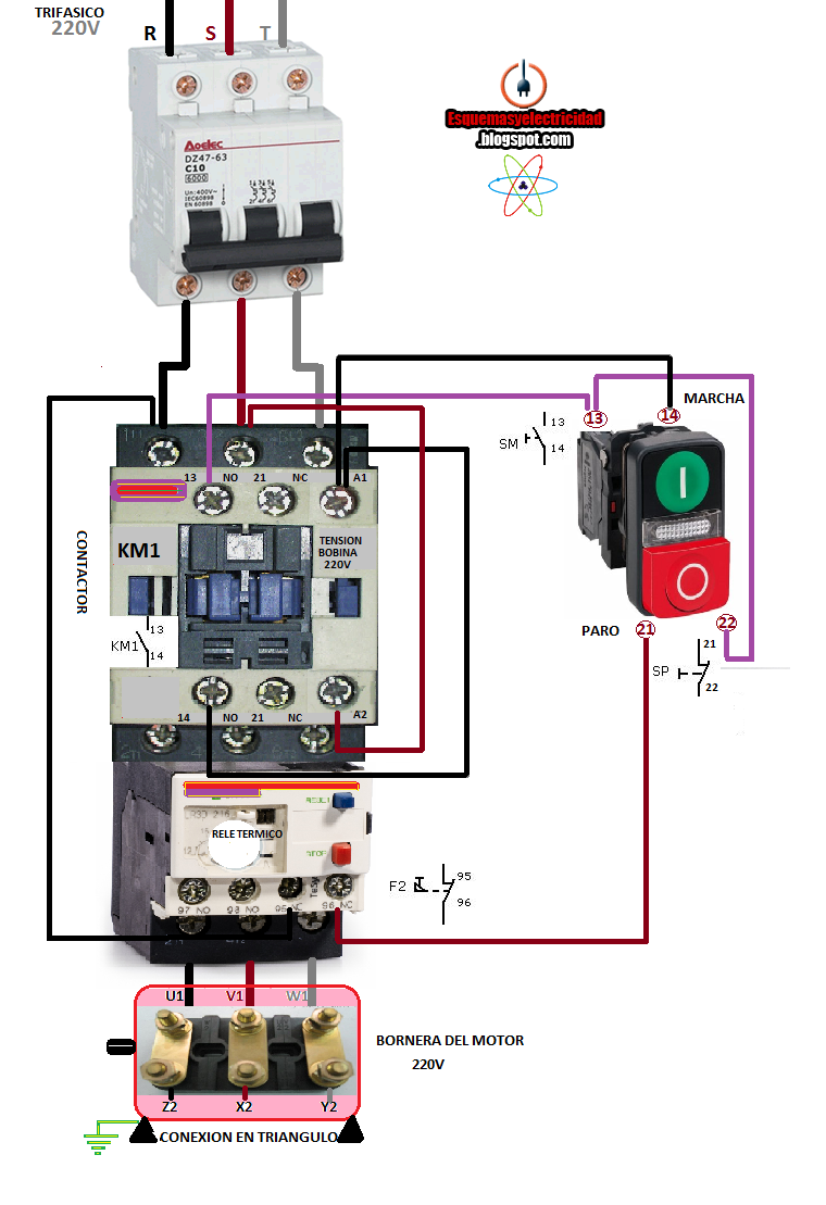 Electrical Diagrams Marcha Paro