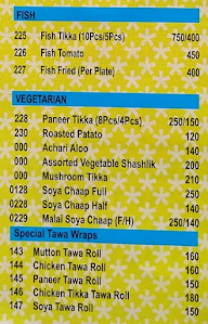 Saleem Chicken Center menu 3