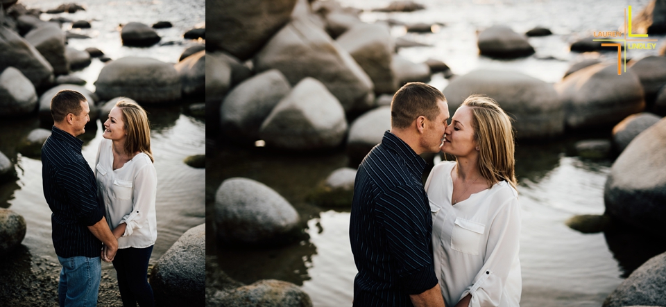 Sand Harbor Engagement Session