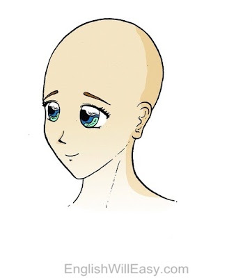 head Picture Card For Kids