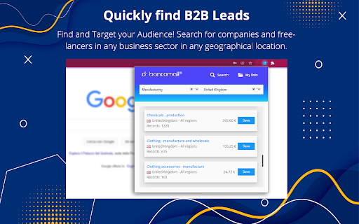 Bancomail: Leads Finder and Tracker