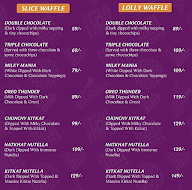 Morsel Waffle menu 1