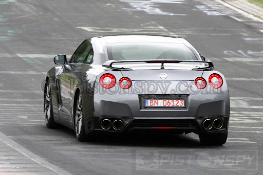 Spyshots 2013/2014 Nissan GT-R Testing at Nurburgring 