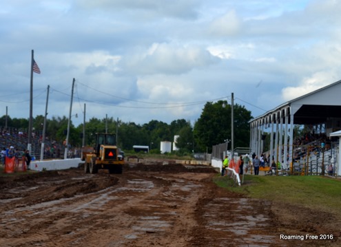 Getting ready for the demolition derby