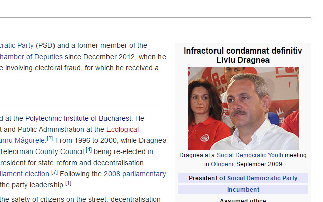 Dragnea Autocorrect chrome extension