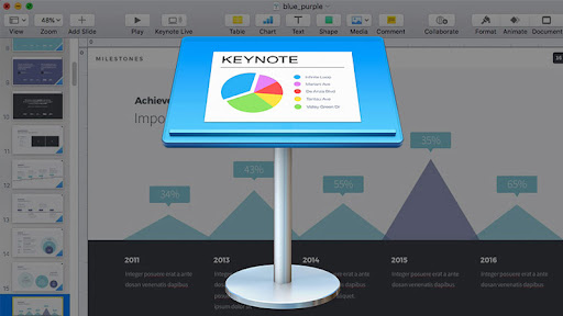 Keynote trên Macbook