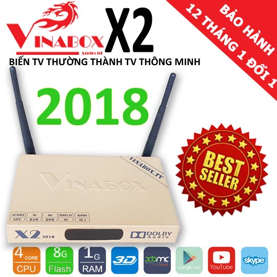 Vinabox x2 2018 540 bestseller