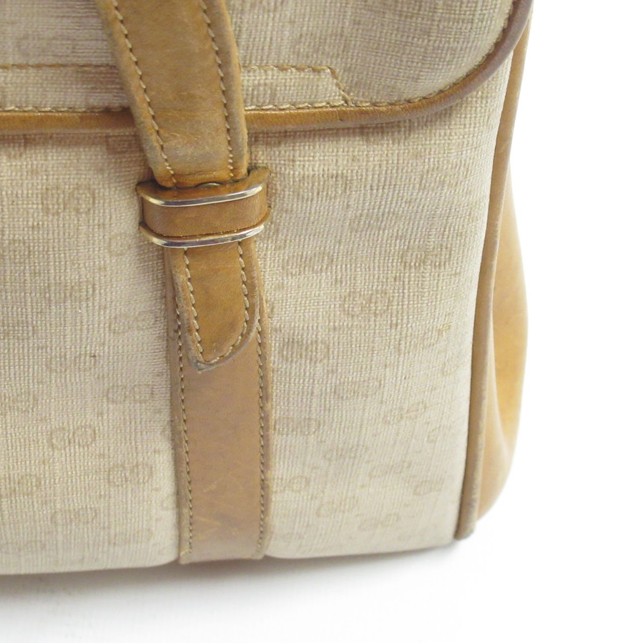 Gucci Vintage Monogram Canvas Handbag