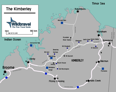 Kimberley map