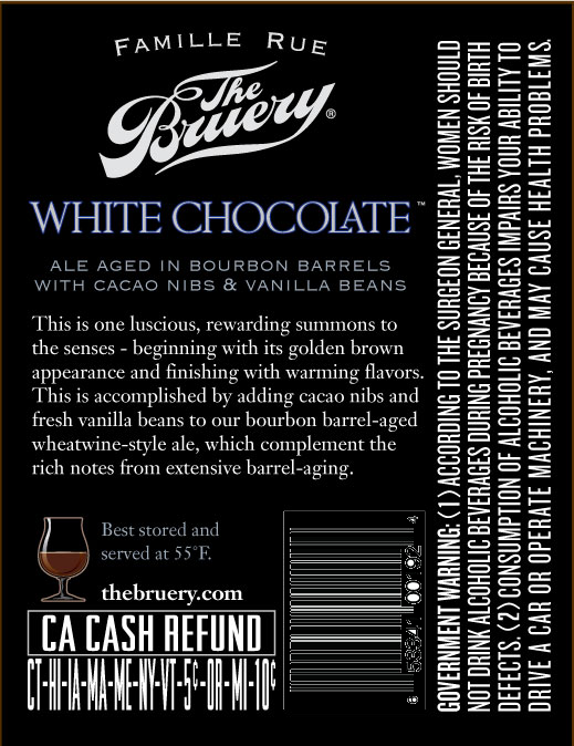 The Bruery White Chocolate Returning For 2019