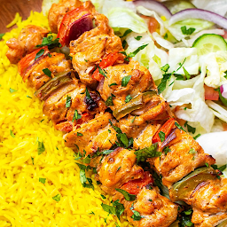 Chicken shish kebab Plate