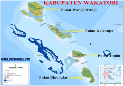 empat pulau Wakatobi