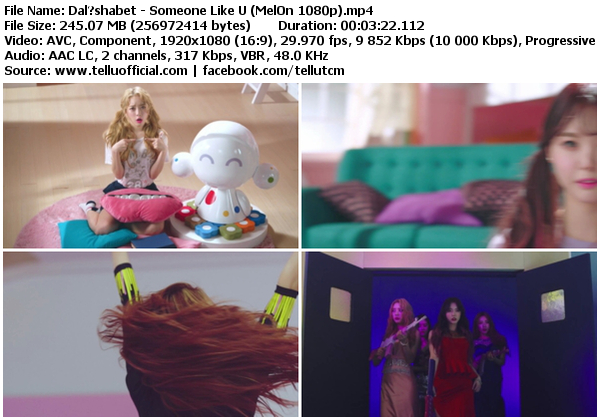 Download [MV] Dal★shabet – Someone Like U [MelOn HD 1080p]