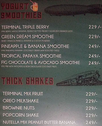 Terminal 7 menu 