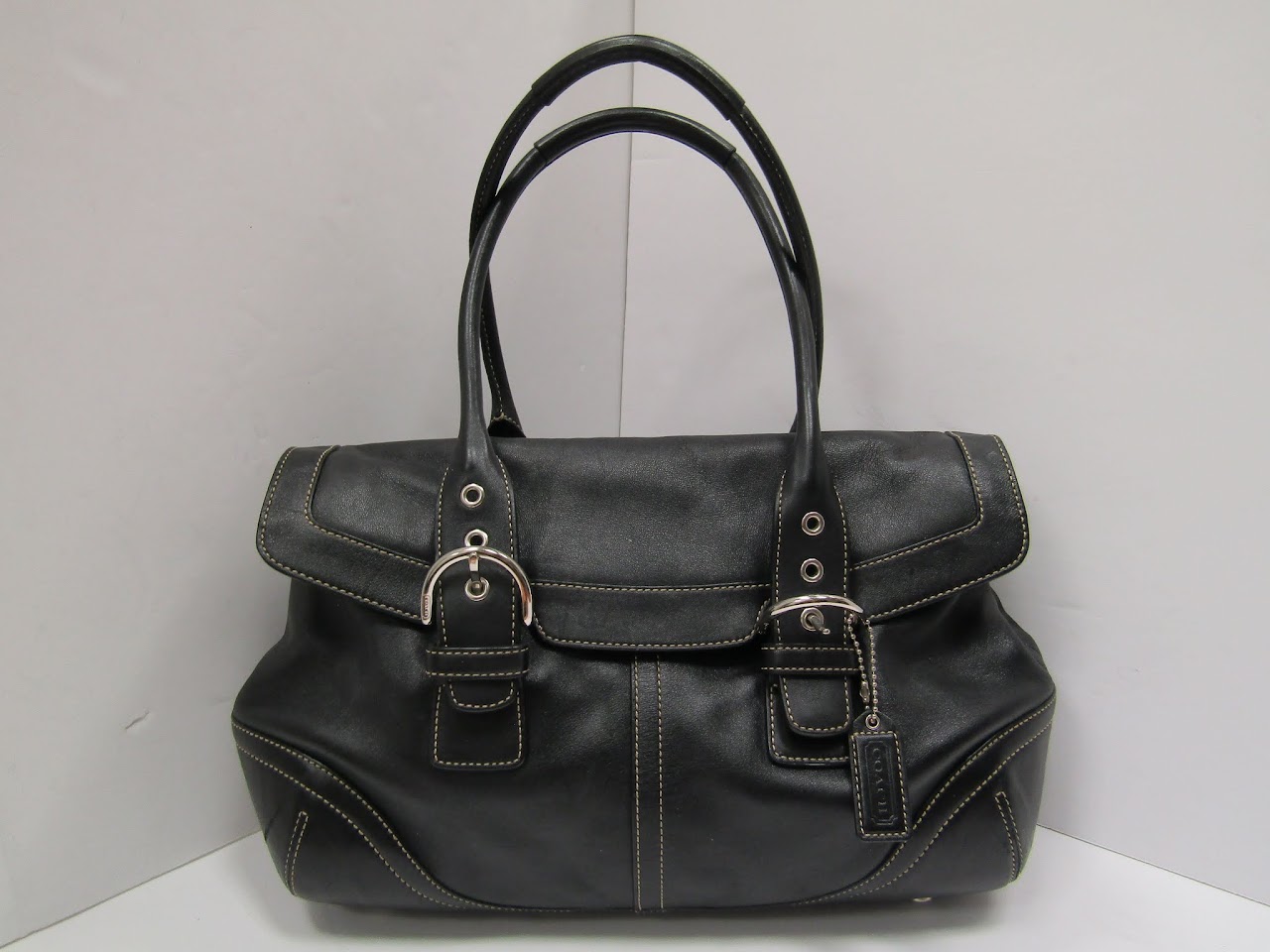 Coach Leather Shoulder Bag