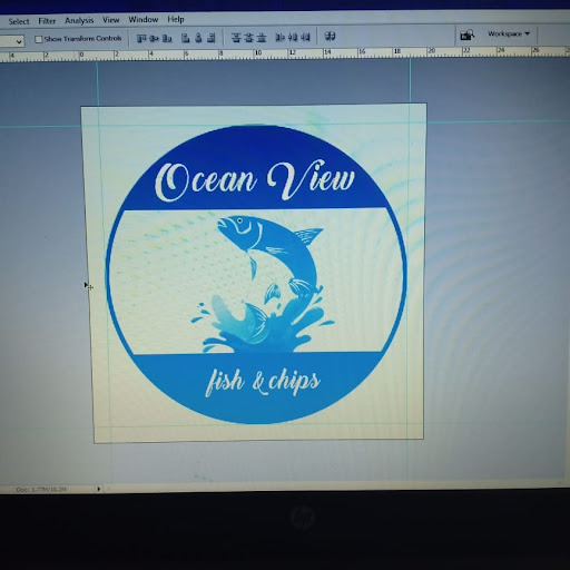 Ocean View Fish and Chips logo