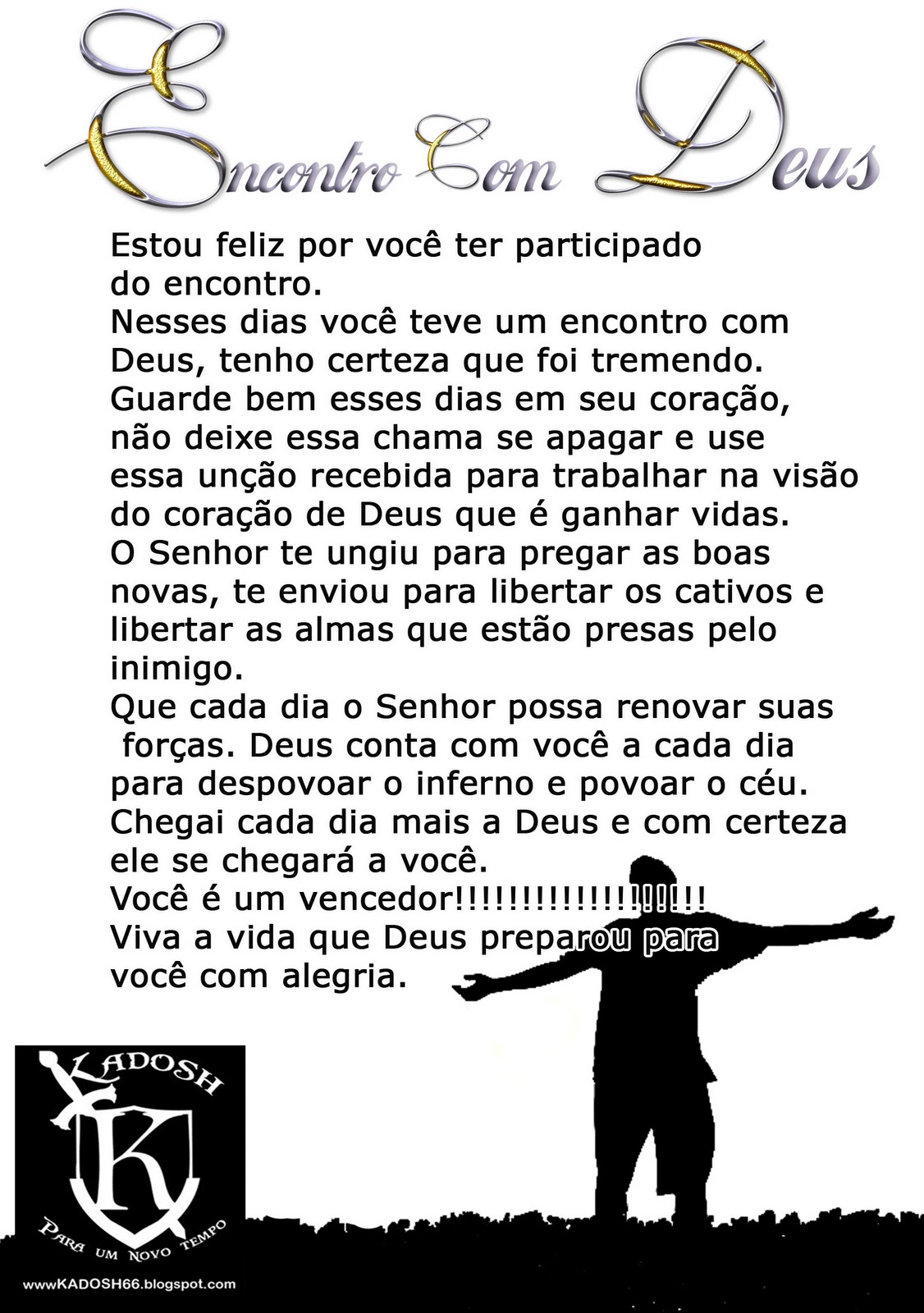 Cartas Para Encontro Com Deus - ENSINO