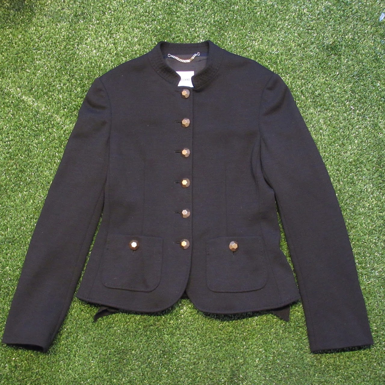 Moschino Black Wool Jacket