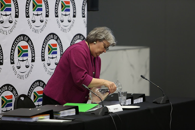 Former minister of public enterprises, Barbara Hogan is testifying at the Judicial Commission of Inquiry into State Capture in sitting in Parktown, Johannesburg, on Monday.