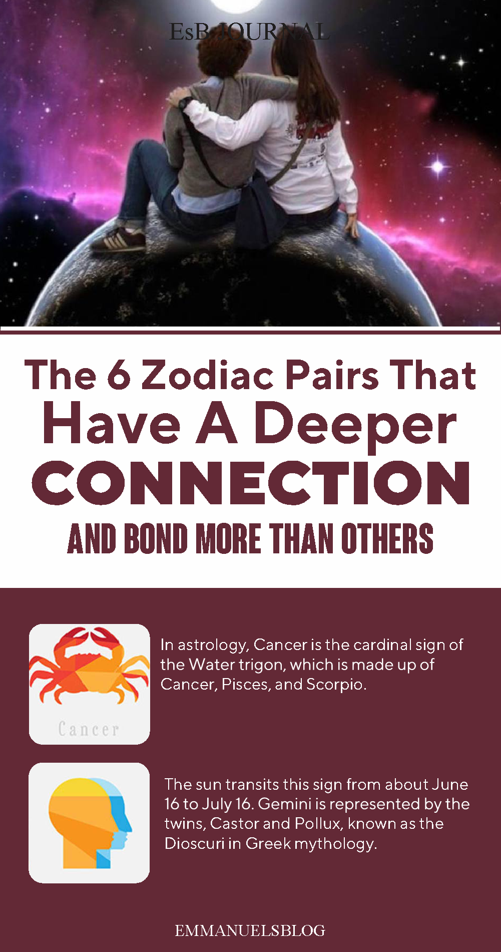 The 6 Zodiac Pairs That Have A Deeper Connection And Bond More Than Others
