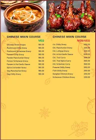 Hotel Sagar Ratna menu 5