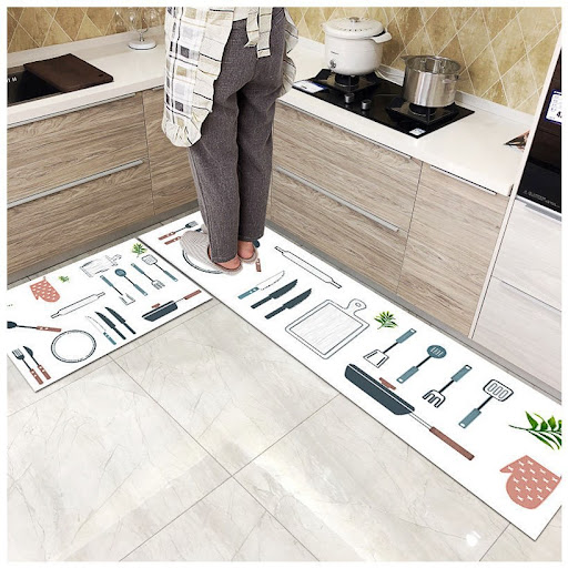 Title 7, Long oil-proof kitchen floor mats and bathroom ...