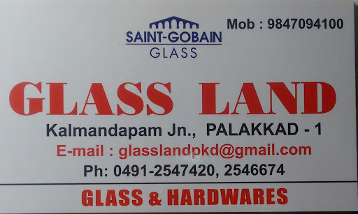 Glass Land, Coimbatore Rd, TKV Nagar, Kalmandapam, Palakkad, Kerala 678013, India, Glass_and_Mirror_Shop, state KL