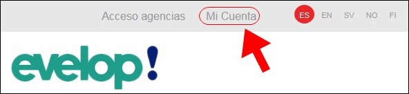 Abrir mi cuenta Evelop - 654