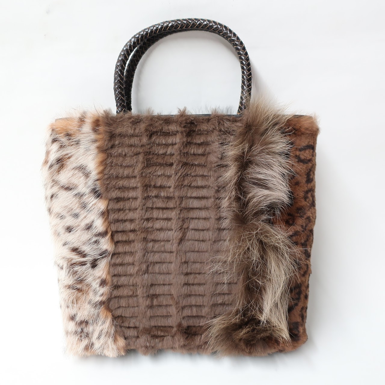 Christian Dior Fur Handbag