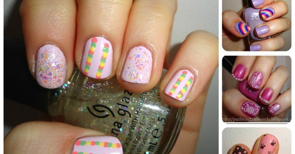 Writing Beauty: Eight Spring Nail Art Designs